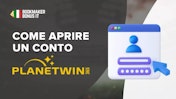 Copertina dell'articolo su come aprire un conto con Planetwin365