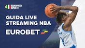 Copertina della guida per lo streaming NBA su Eurobet