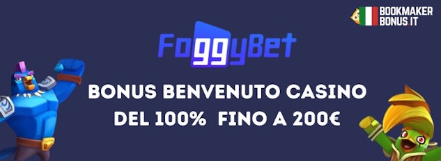 Bonuscasino foggybet 1