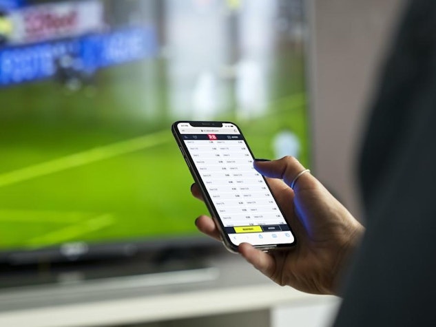 Scommesse Rabona su iPhone in diretta.