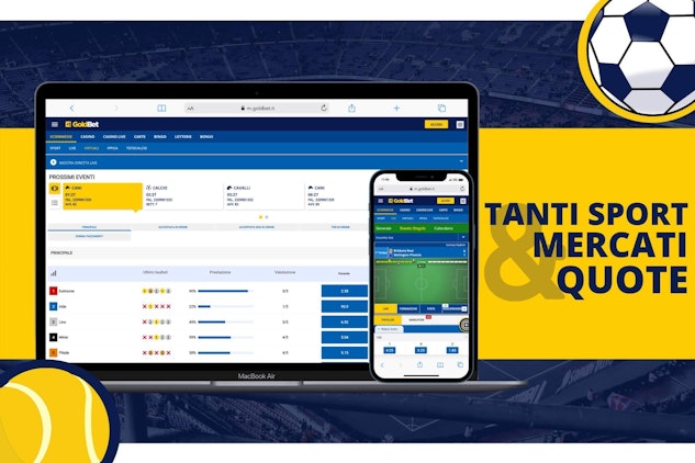 Goldbet scommesse sportive