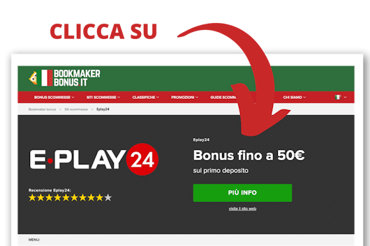 Registrazione eplay24 1