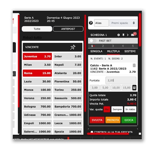 Tipologia scommesse per eplay24bonus