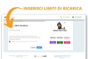 Primo set registrazione vincitu