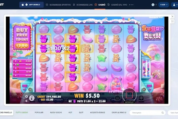 Hai accesso a più di 3000 titoli di slot da provare