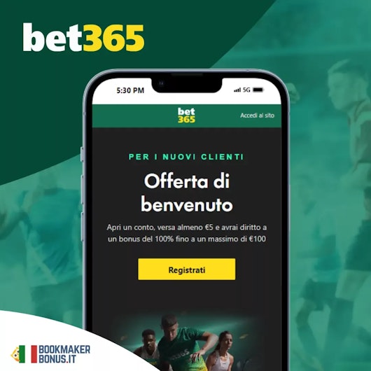 Bet365 anteprima sito scommesse