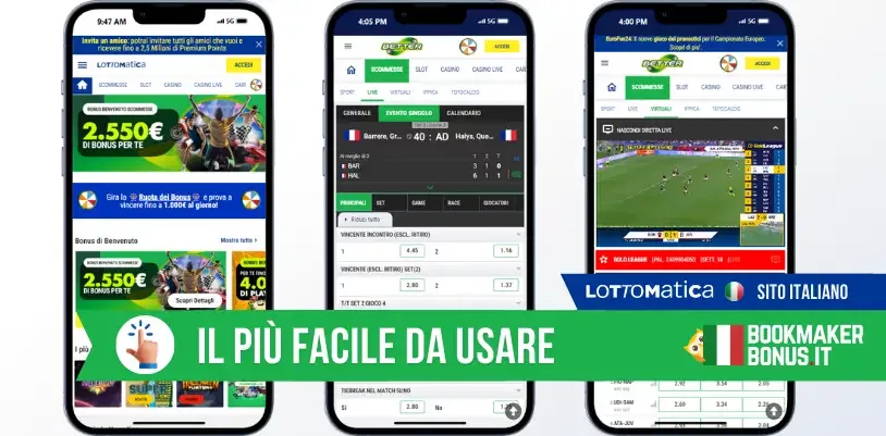 Perché Lottomatica è uno dei migliori bookmaker italiani?