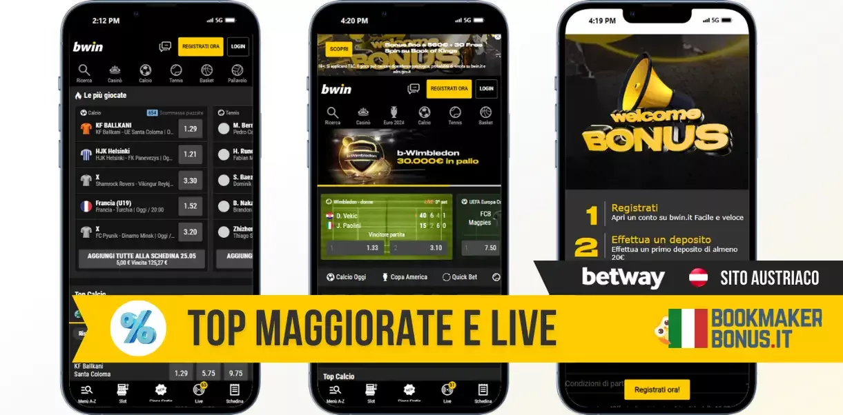 Miglior sito di scommesse Bwin