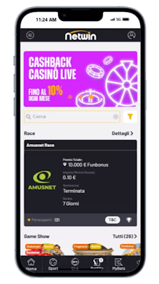 Il sito offre una vasta selezione di giochi da casinò e slot.