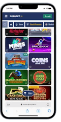 Ampia scelta di giochi da casinò su Eurobet