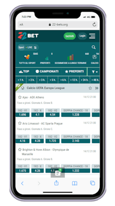 Oltre 30 discipline sui cui puoi piazzare le tue scommesse