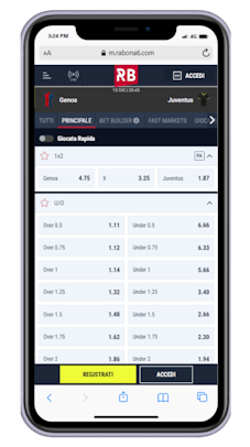 È possibile scommettere su un'ampia gamma di sport e mercati a livello internazionale.