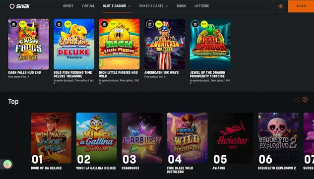 Snai sezione casino