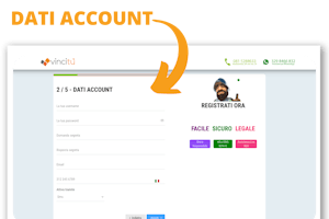 Come registrarti su VinciTu?
