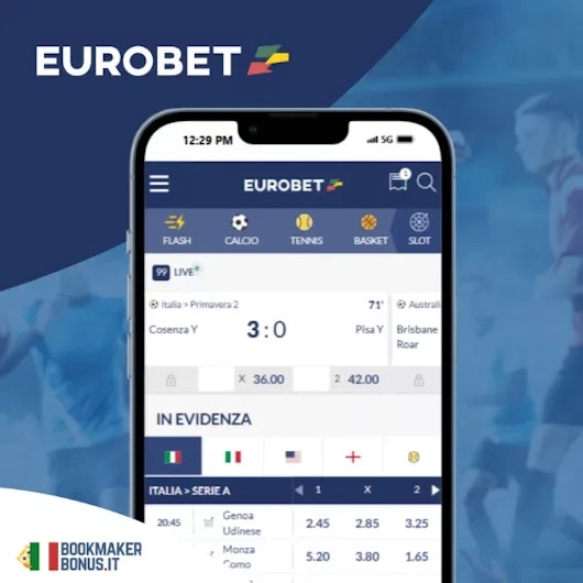 Sito scommesse consigliato: eurobet