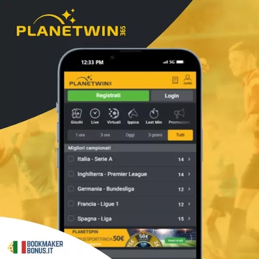 Sito scommesse consigliato: planetwin365