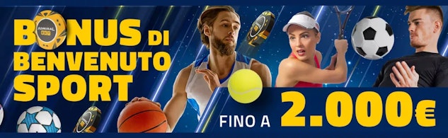 Bonus benvenuto nuovo admiralbet