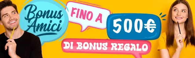 Bonus di benvenuto 'Porta un amico' AdmiralBet