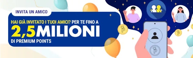 Bonus di benvenuto 'Porta un amico' Lottomatica