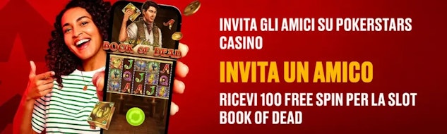 Bonus di benvenuto per invitare amici su PokerStars.