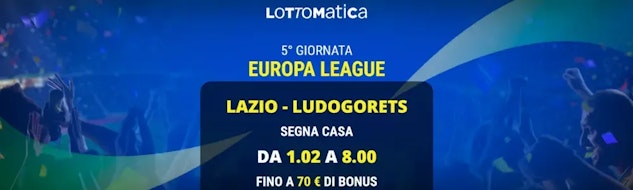 Esempio di quote elevate da Lottomatica