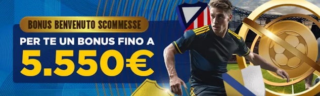 I bonus del 100% dedicati alle scommesse sportive <strong>rappresentano una delle promozioni più richieste dai bookmaker</strong> : essi ti consentono di raddoppiare il tuo primo versamento, forniscono un vantaggio significativo per le tue scommesse online.