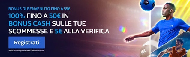 <strong> <strong>20/05/2025:</strong> </strong> Il <strong>nuovo bonus Betway aumenta di 50€</strong> se ti registri con SPID