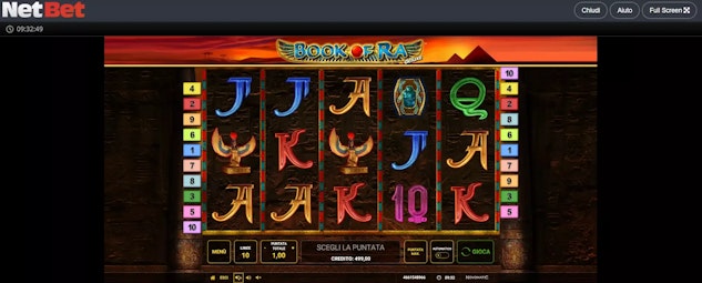 Scegli e gioca tra le numerose slot disponibili su Netbet.