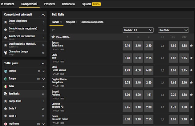Bwin bonus scommesse