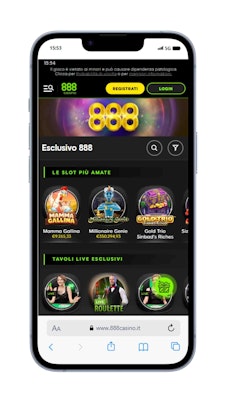 I giochi esclusivi 888