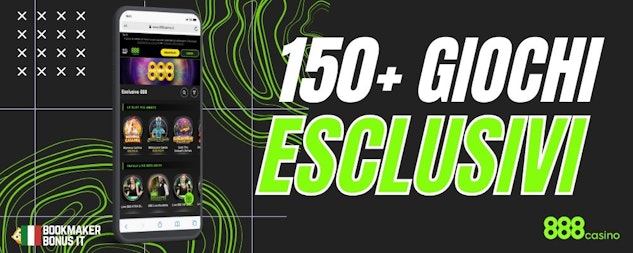 Numero giochi esclusivi 888